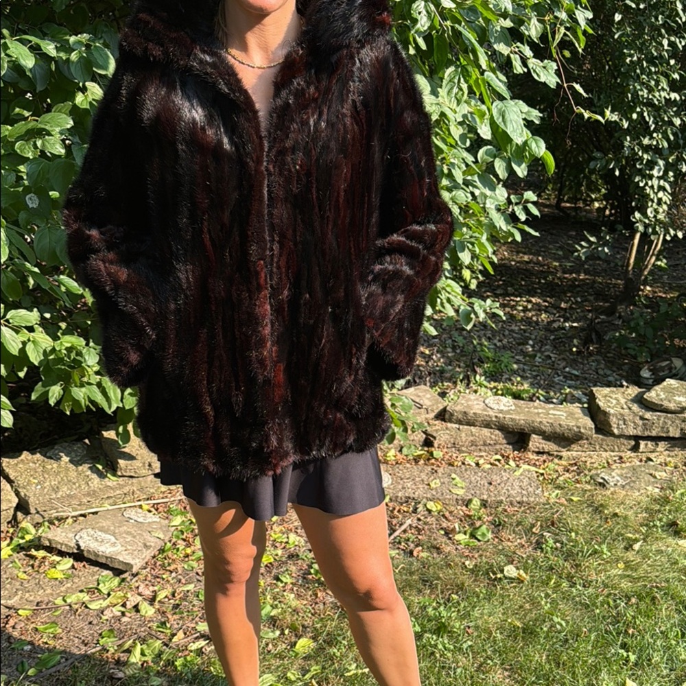 Elegant Dark Brown Teddy Jacket